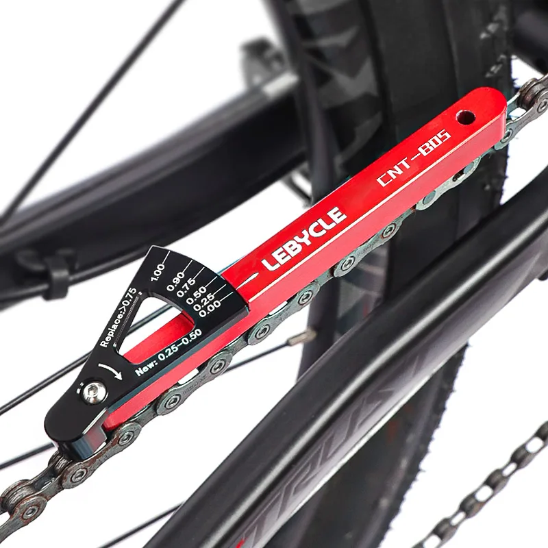 Lebycle MTB Fahrradkette Verschleiß anzeige Measurer Links Checker Aluminium legierung Rennrad Reparatur genaue Werkzeuge