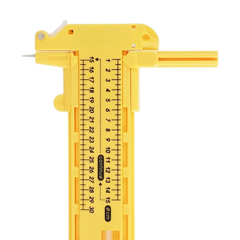 Classy-Circle Cutter For Paper Cardboard Rubber Leather Crafts With Safety Cover Yellow