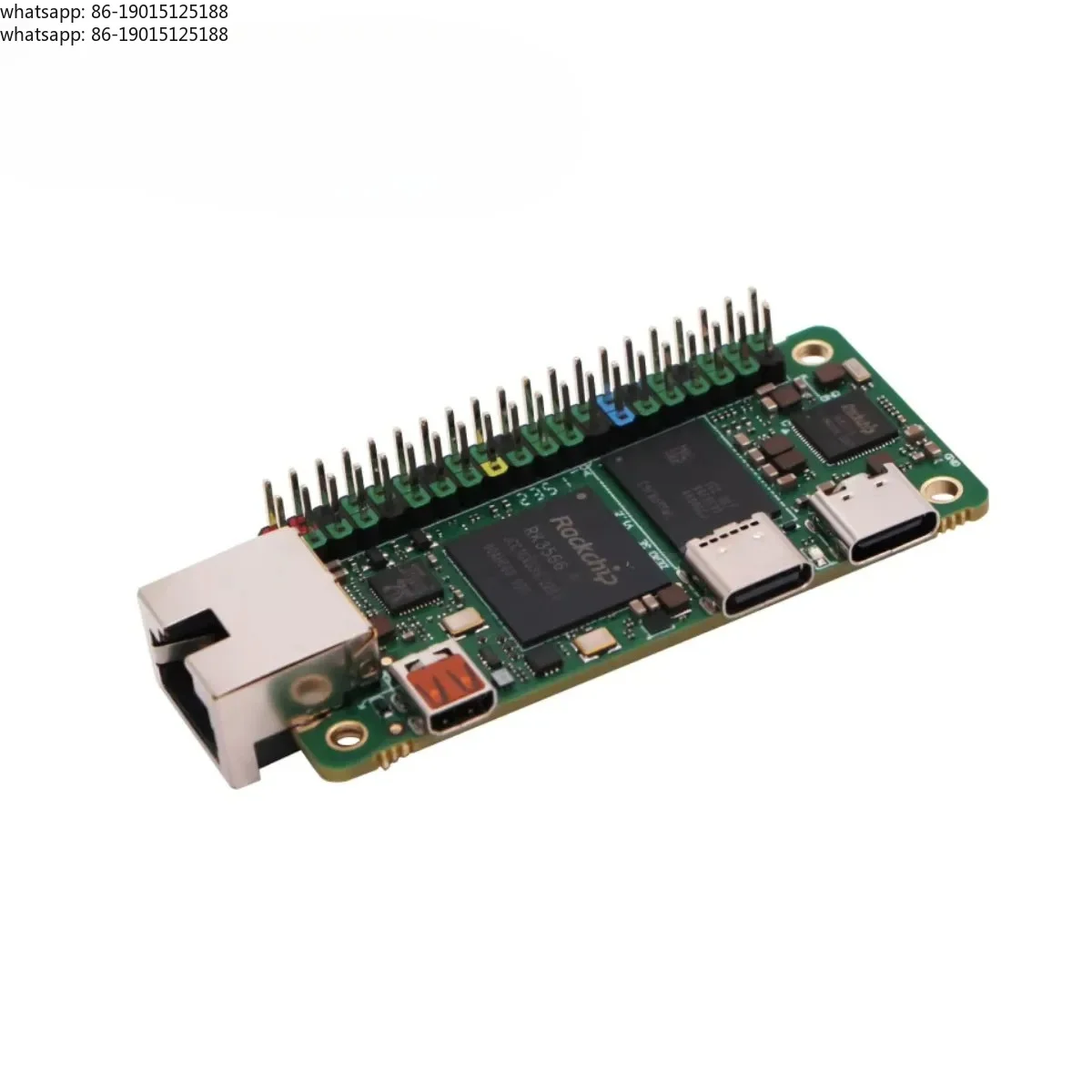 ZERO 3E RK3566 4-core CPU SBC, GPU, NPU, HDMI with 1080P Output, and Gigabit Ethernet, Single Board with Pin Header