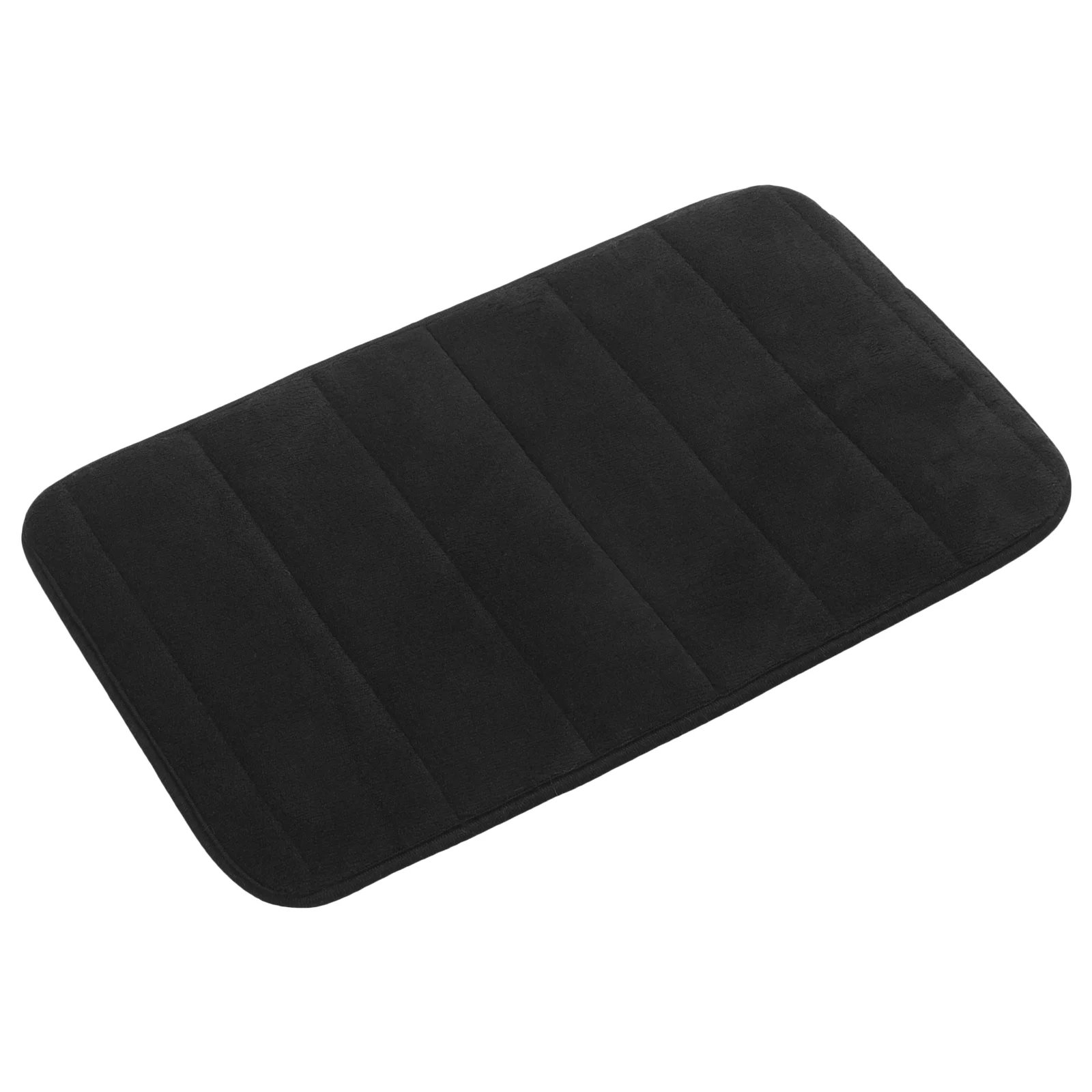 inside Door Mat Toilet Bath Mats for Bathroom Indoor Welcome Entryway Black Anti Slip