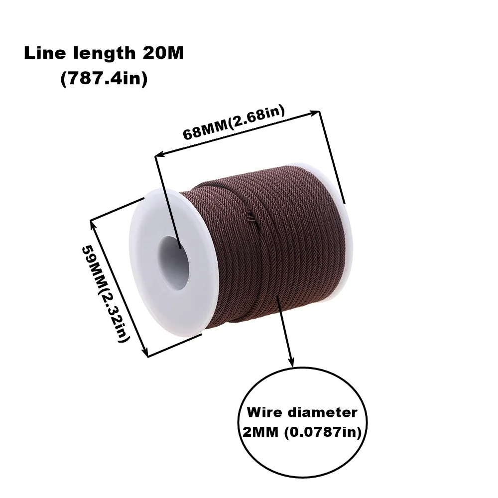 2*2MM 20M/Roll  Colorful Milan Rope Cord Accessory Women Earrings Bracelet Choker Necklace DIY Jewelry Making Gift Wrapping