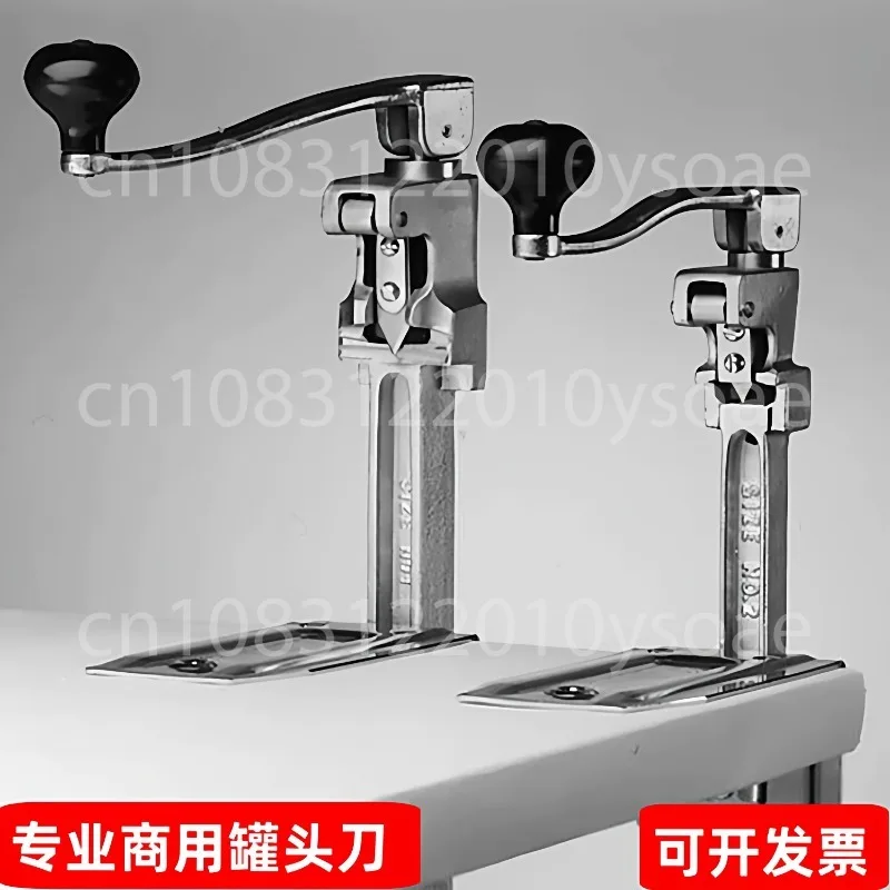 Countertop Rotary Can Opener, Commercial Can Opener, Lid Remover, Multifunctional Tin Can Opener