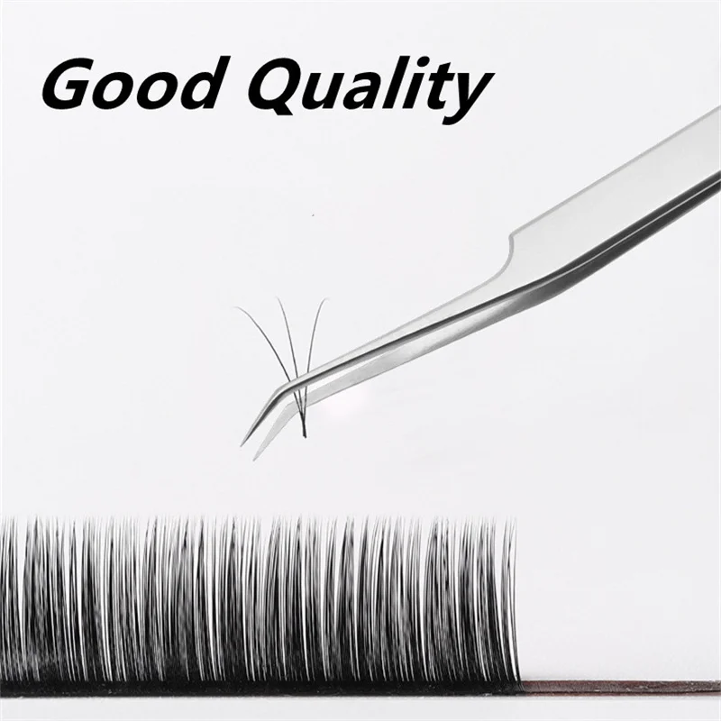 Lashes Tweezers with Hole Eyelashes Tweezers Stainless Steel Tweezers Eyelash Extensions High Elastic Precision Tweezers Eyebrow