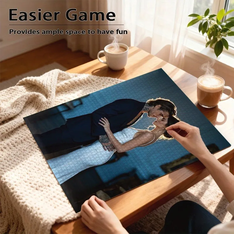 35/300/500/1000pcs Personalized Custom Photo Puzzle Friends' Photo Personalized Puzzle Memento For Special Occasions Room
