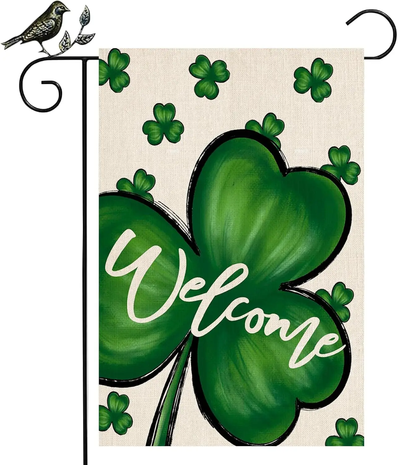St. Patrick's Day Garden Flag Double Sided 12 * 18inch - St. Patrick's Day Decoration for Home Garden IIK AAL HHM WZZ yyi