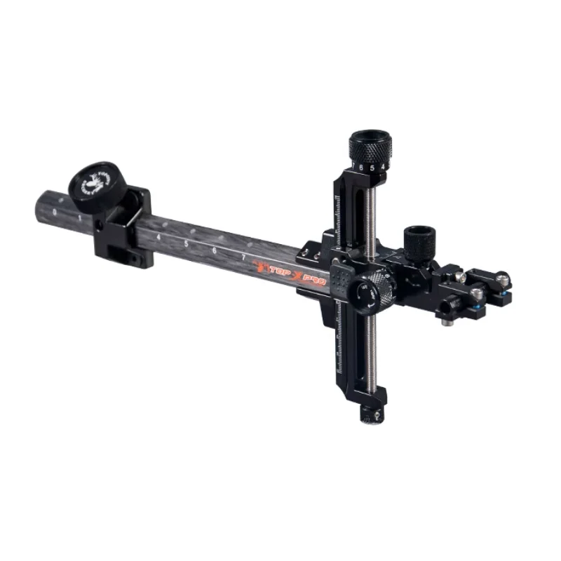 Boogschieten Compound Boog Zicht Doel Gericht Competitie Pro Boog Zicht Beugel Links/Rechts Schieten Accessoires Topoint TP8810 - afbeelding 2