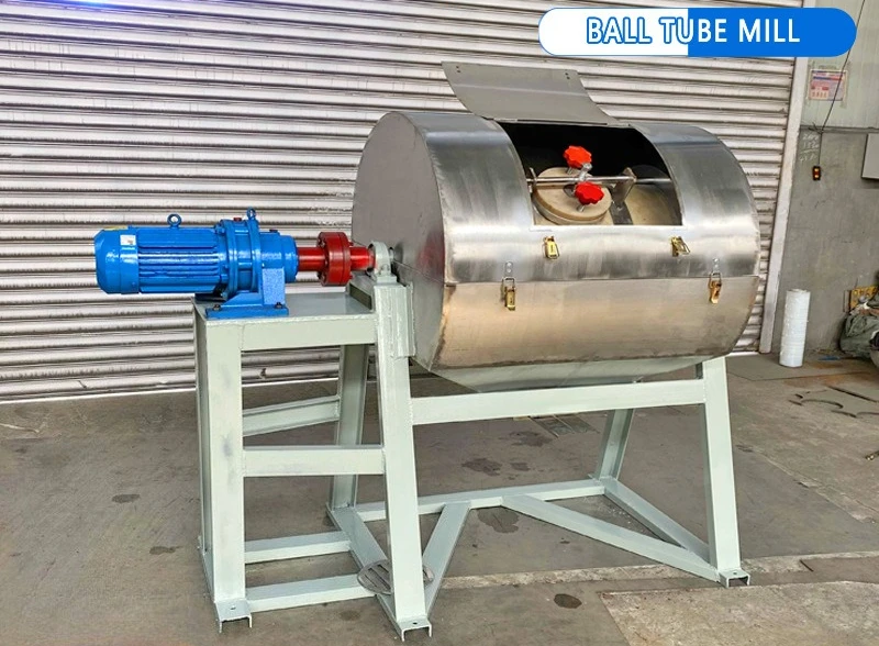 Horizontal Double-Layer Powder Ball Mill for Nylon Polyurethane and Ceramic Lined Ball Mill for Grinding