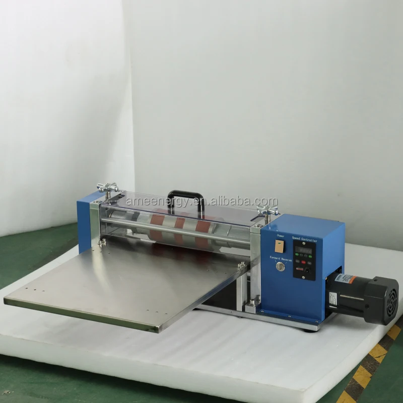 

Lab Slitting Machine for Cylinder Cell/Pouch Cell Lab Desktop Lithium Ion Battery Electrode Cutter Machine