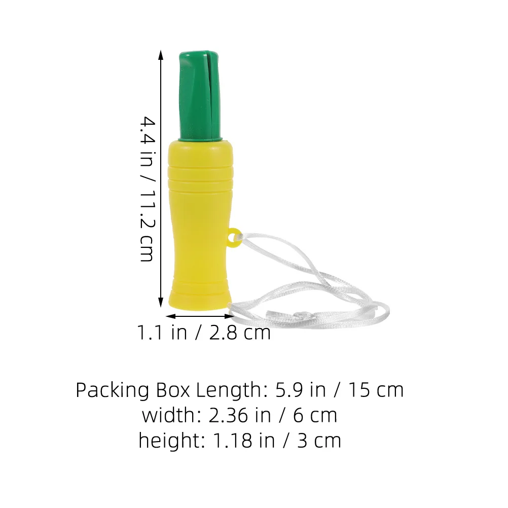 المحمولة بطة الصوت دعوة صافرة خفيفة الوزن محاكاة واقعية الصيد في الهواء الطلق بقاء الإنقاذ متعددة الوظائف تقليد