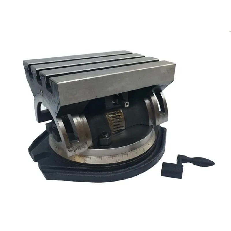 Angle plate with rotating base/precision milling adjustable angle plate with numerical control