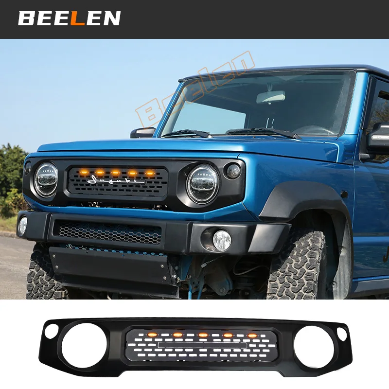 

Car Front Bumper Grills Honeycomb Mesh Air Intake Grilles Exterior Decoration Accessories for Suzuki Jimny JB64 JB74 2018-2025