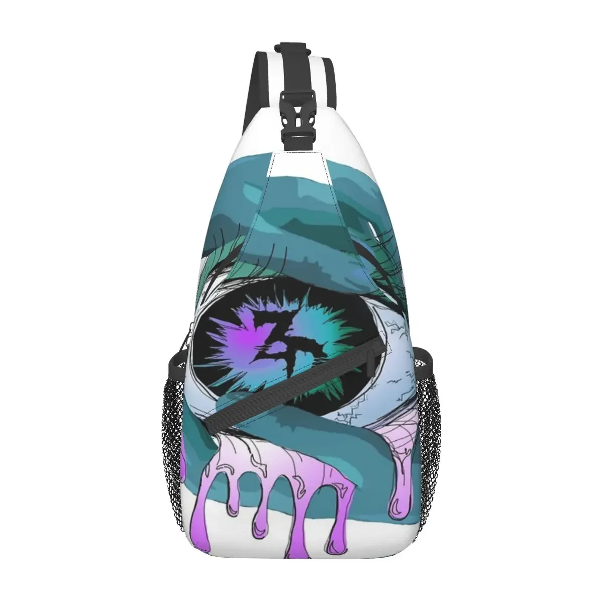 Zeds Dead EDM Eye Chest Bag Fashionable With Zipper Mesh Bag Out Nice gift Multi-Style