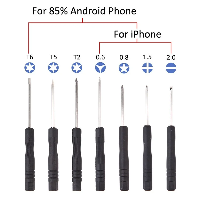 Hand Tool Kit Opening Pry Bar Screen Disassemble Screwdriver Set Repair Tools For iPhone For Samsung HuaWei Xiaomi Mobile Phone