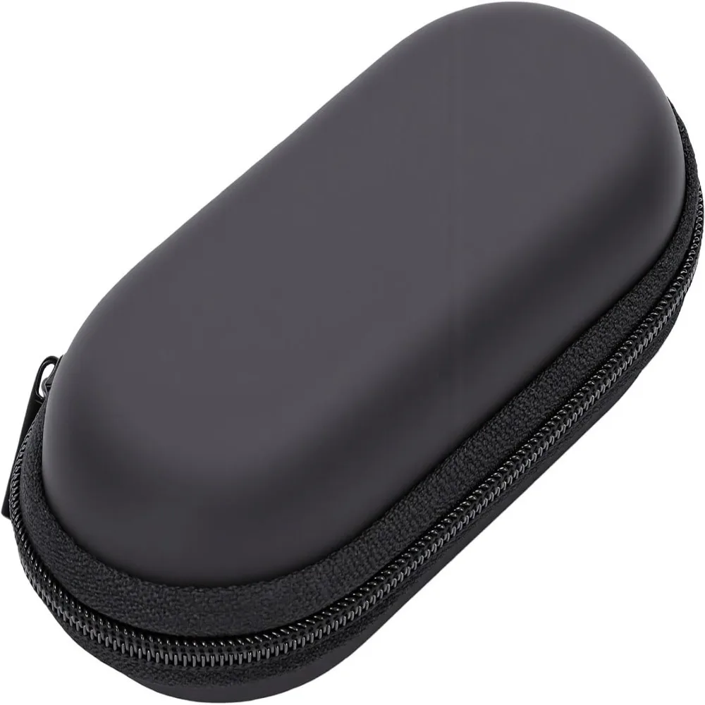2PCS EVA Material Trumpet Mouthpiece Case Compact Size Black Trumpet Mouthpiece Storage Box With Zipper