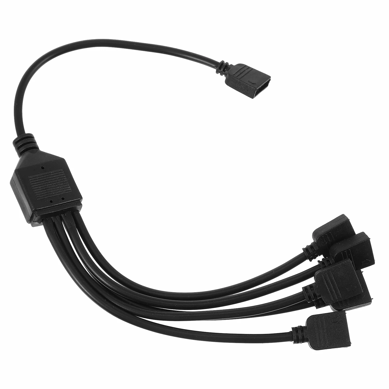 

Разветвитель USB-кабеля для материнской платы для светодиодной ленты RGB, линия синхронизации компьютера, 5-контактный разъем ABS, удлинитель ARGB 1