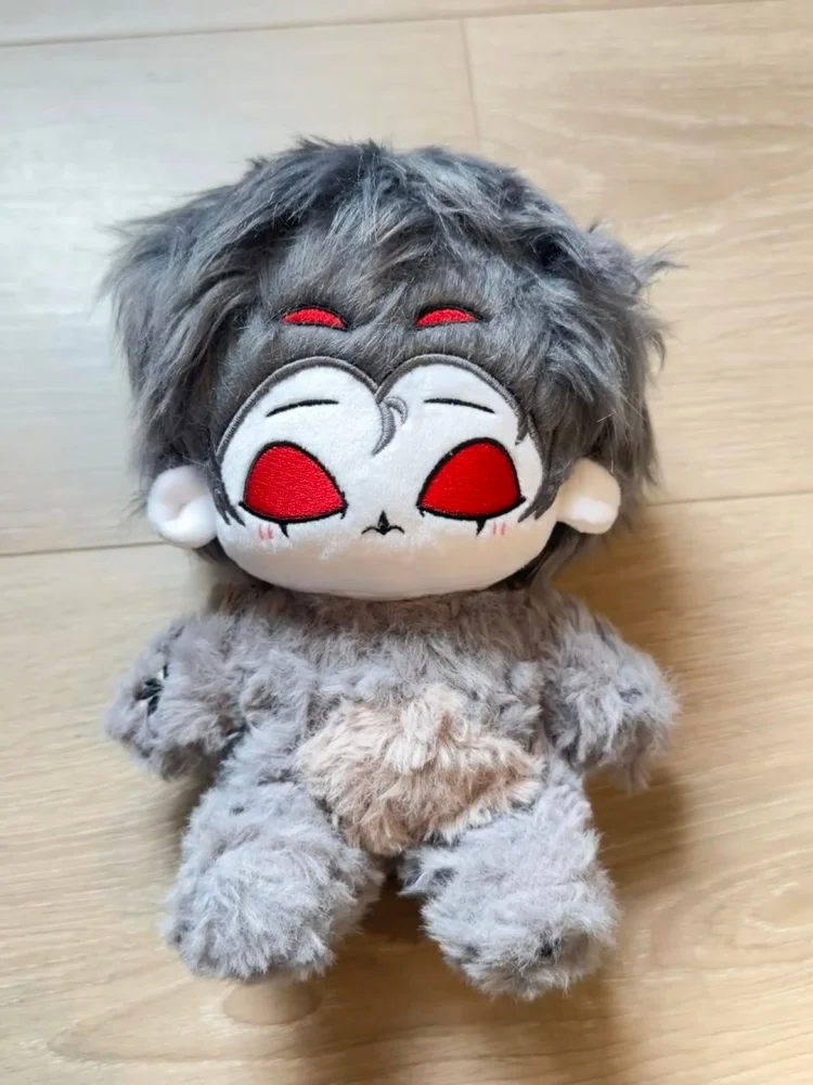 20 سنتيمتر Ava أنيمي جديد Helluva Boss Stolas نصف الحيوان سمات الجسم الصبي محشوة الجسم أفخم فستان القطن دمية هدايا عيد الميلاد