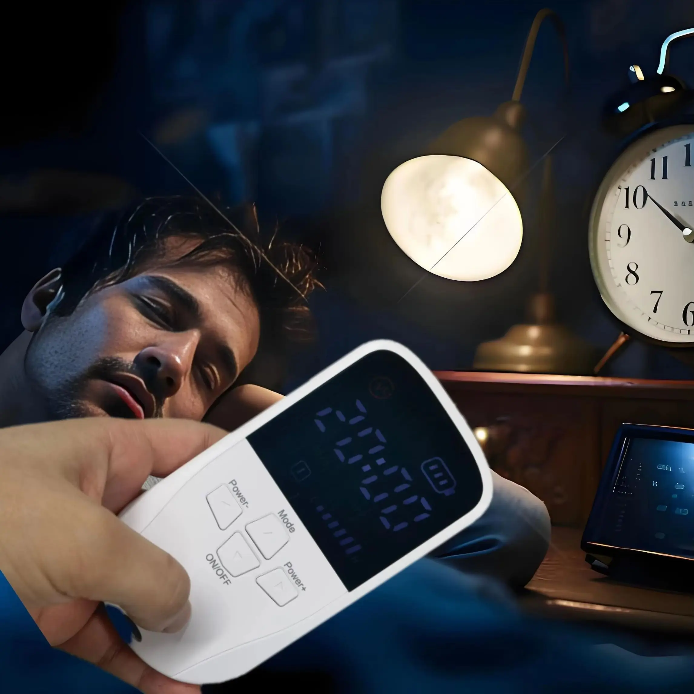 

Sleep Aids CES Insomnia Device Relieves Mental Stress Depression Treatment Relieves Health