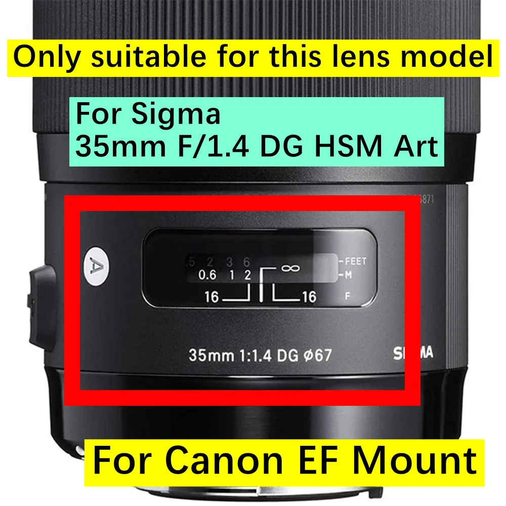 For Sigma 35mm F1.4 DG HSM ART (For Canon Mount) Lens Rear Contact