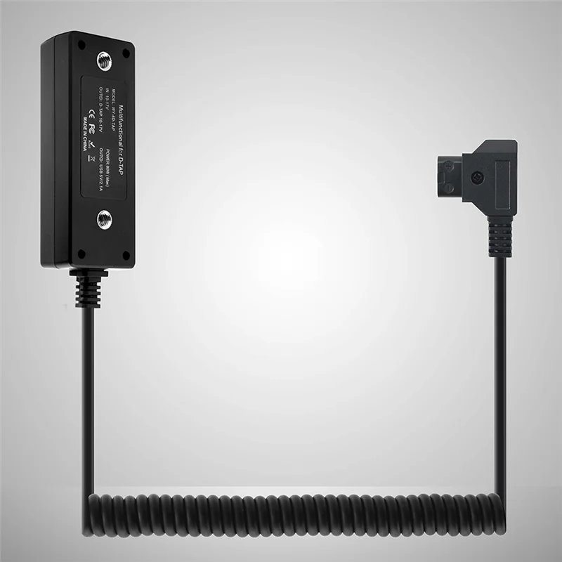 

A34M-1 шт. Кабель-разветвитель D-Tap для V-Mount V Lock, крепление аккумулятора к 3P X 4 гнезда и USB-порта