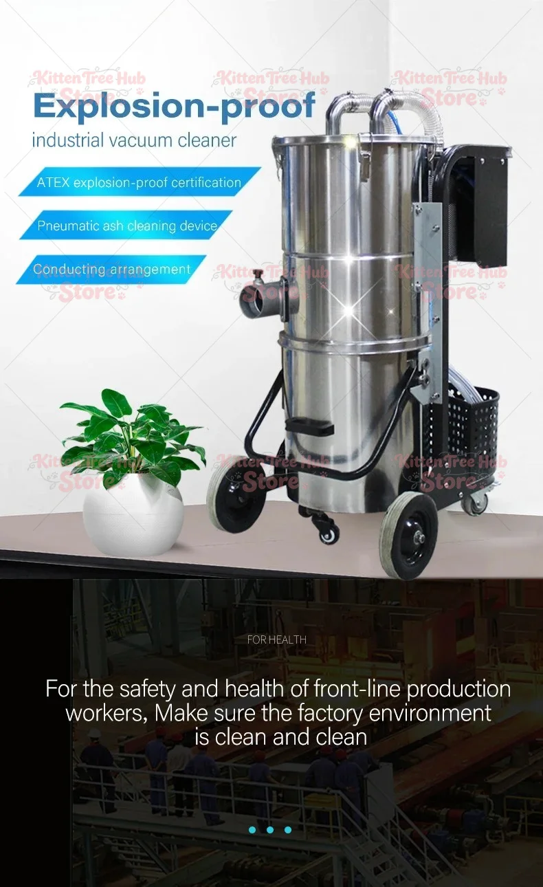 Pneumatic Explosion Proof Vacuum Cleaner