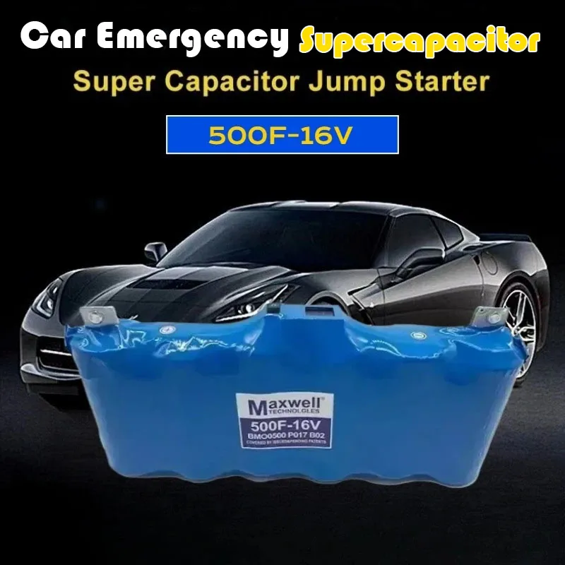Super Farah Capacitor 16V 500F Cars Rectifier Double Row/Solo Queue Display Cars Audio Regulator Power Supply