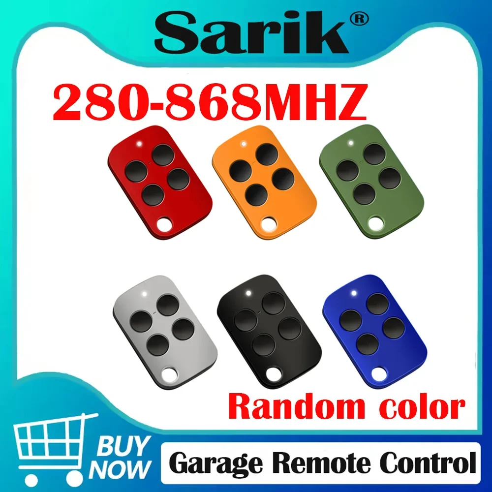 

280-868MHZ Multifrequency Transmitter Rolling Code and Fixed Code Remote Duplicator Remote Control for Gates