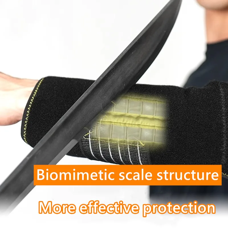 Soft Self Defense Shield For Upper Arm Forearm Elbow Cycling Security Protection Anti-stab Clothes Anti-cutting/chopping