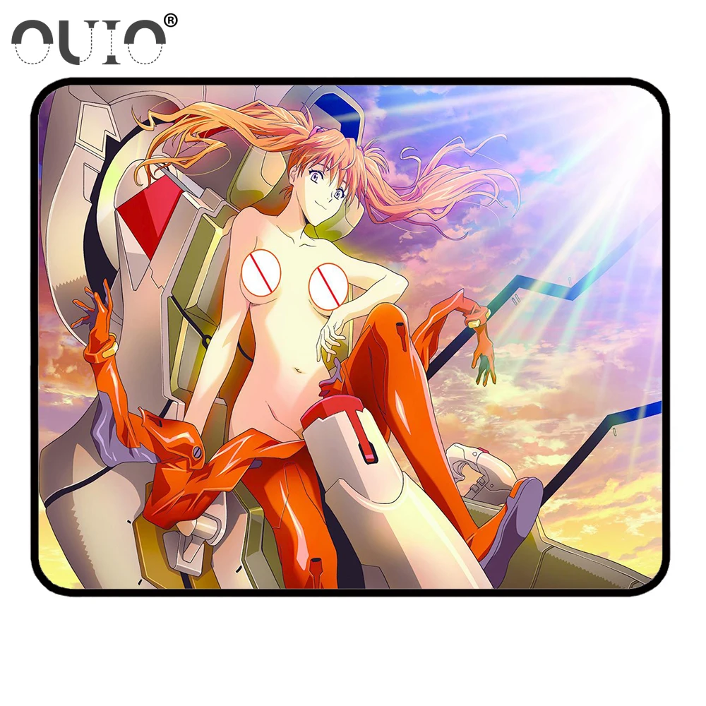 Asuka Langley Sohryu Sexy Mouse Pad Computer Pad Mousepads Kawaii Sexy Girl Big Ass Big Tits Gaming Accessories Carpet Gamer