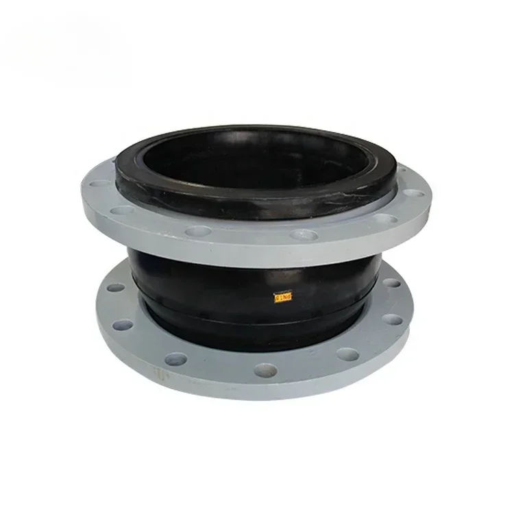 rubber expansion joint threaded union for pipeline