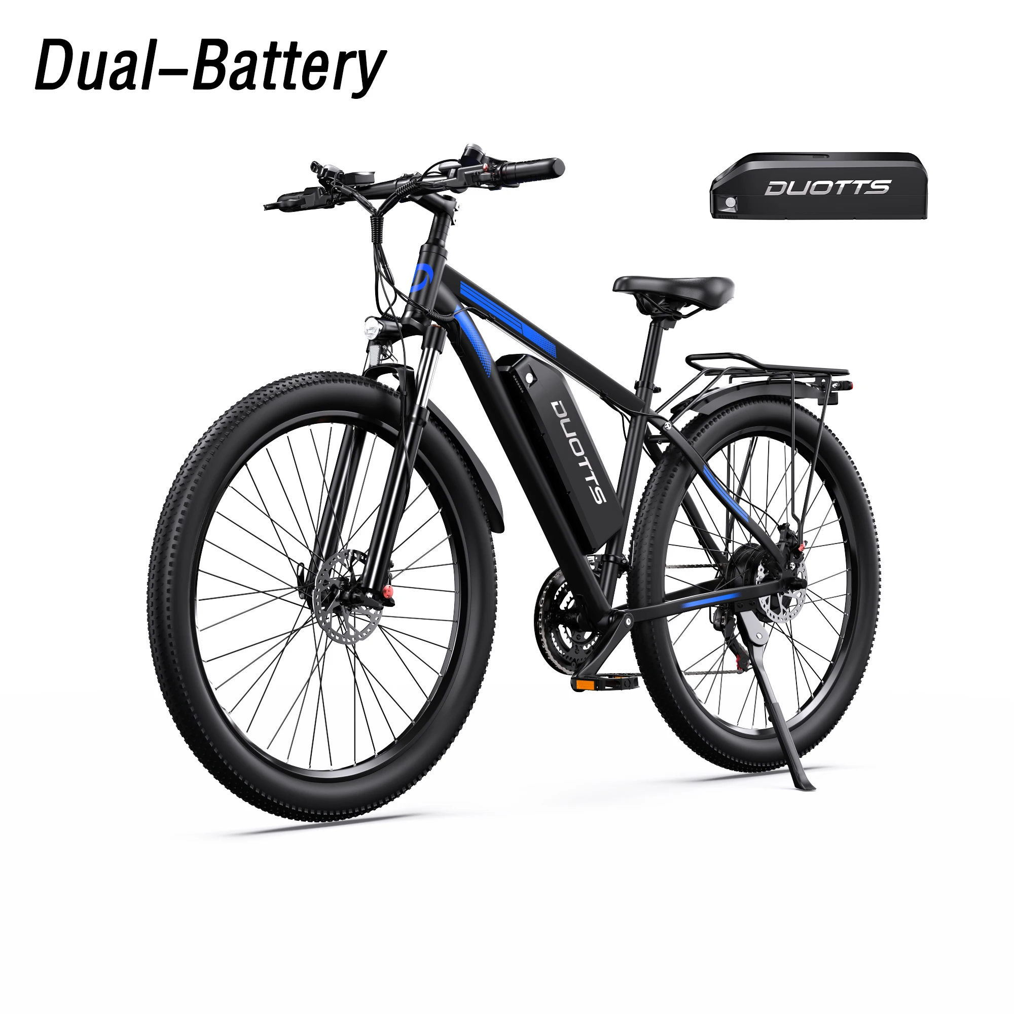 E-Bike mit leistungsstarkem Motor, 48V15AH×2 Lithium-Akku mit großer Kapazität, hydraulische Scheibenbremse, Elektrofahrrad mit 29-Zoll-Reifen, City-Pendler-E-Bike ﻿