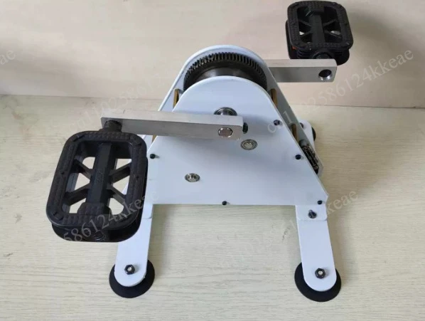 Foot-Operated Power Generator, 100W Portable Emergency Power Supply with Multi Output Ports