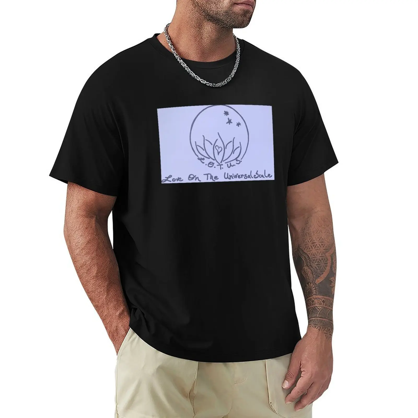 L.O.T.U.S. Love On The Universal Scale T-Shirt man t shirt graphic T-Shirt