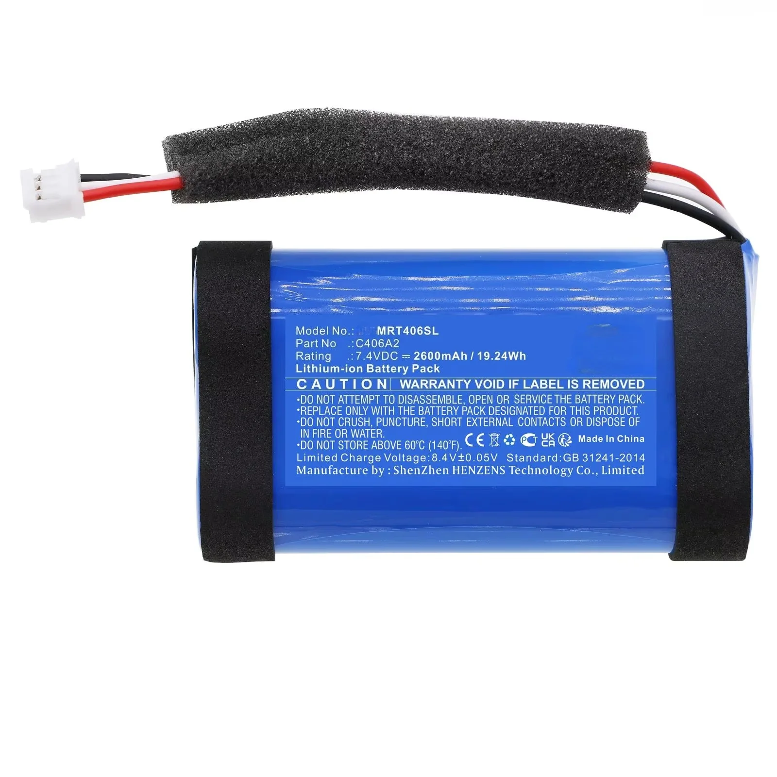 2600mAh/3350mAh Replacement Battery C406A2 for Marshall Emberton 1001908 1005696 With Repair Tools & Gifts