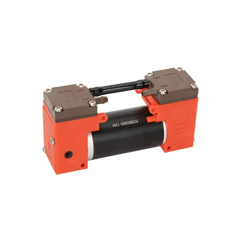 ارتفاع ضغط منخفض الاهتزاز مايكرو مضخة الحجاب الحاجز 24 فولت تيار مستمر فرش السيارات المكبس مضخة تفريغ مضخة ضاغط الهواء #2