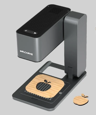 Desktop DAJA C1 Fiber   Engraving Machine Small  Printer Metal Carving Machine Accessories R4 Rotating Roller