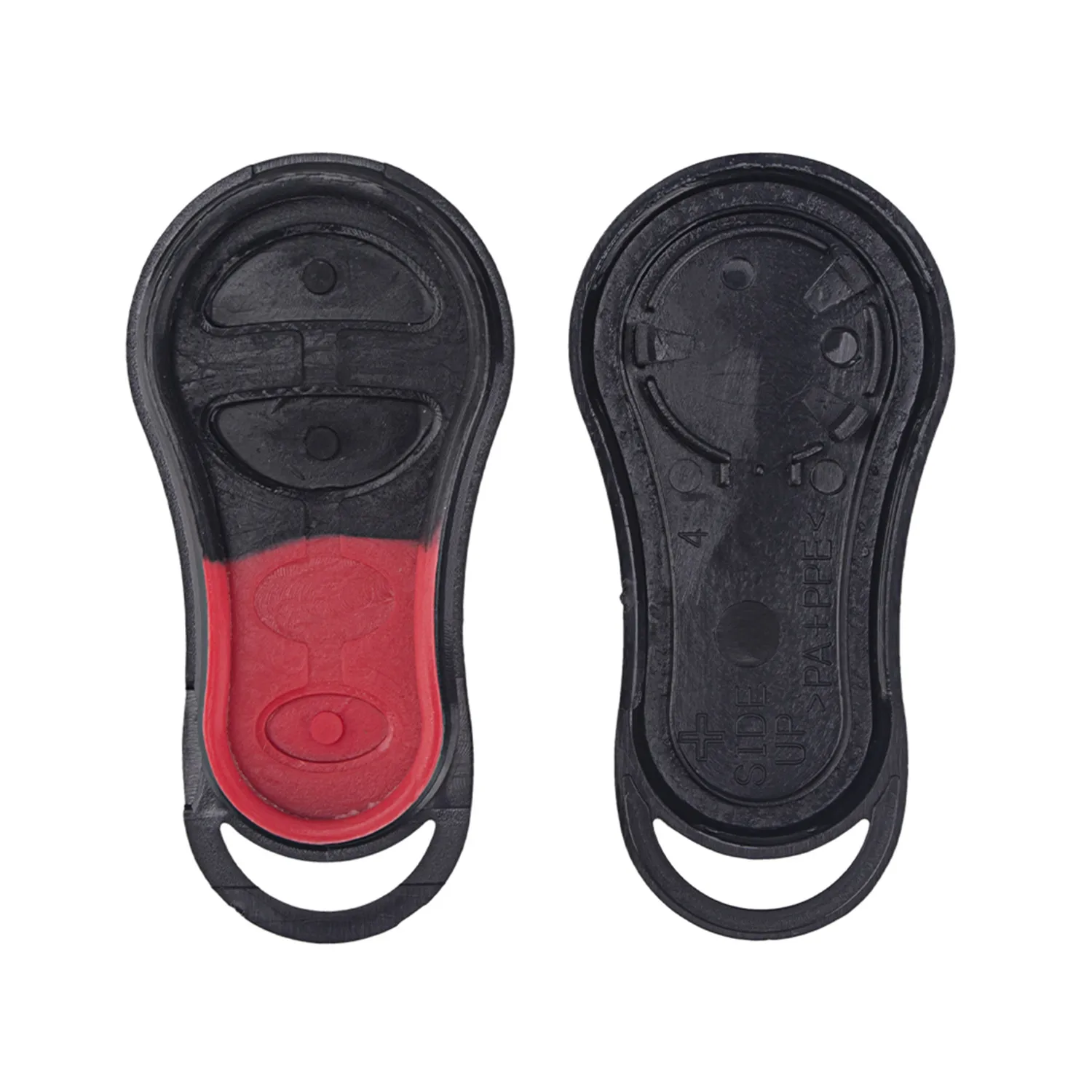 WFMJ 2 قطعة لكرايسلر فوييجر كروزر ل دودج رام داكوتا جيب شيروكي 3 أزرار سيارة مفتاح بعيد غطاء مفتاح قذيفة