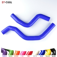 For Mitsubishi Lancer Evolution EVO 7 8 4G63 CT9A Radiator Hoses Kit Silicone Tubes Pipes 2Pcs 10 Colors