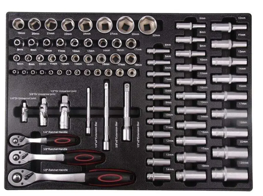 CANPRO  New herramientas gereedschap set 236 pcs automotive tools set,rolling tool cabinet box other hand tools