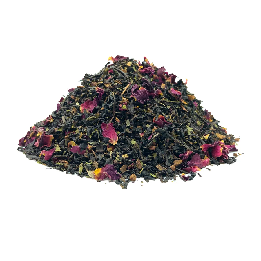 Té Negro Egipcio | Mezcla de Té, Canela, Hierbabuena y Pétalos de Rosa Té negro 100 GR  Té
