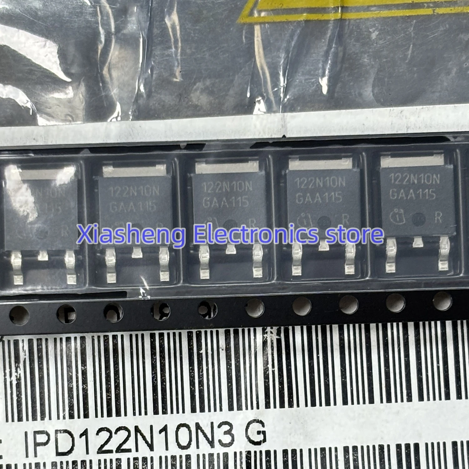 New Original 10Pcs 122N10N IPD122N10N3G TO-252 100V 59A SMD MOSFET Field-effect Transistor Good Quality