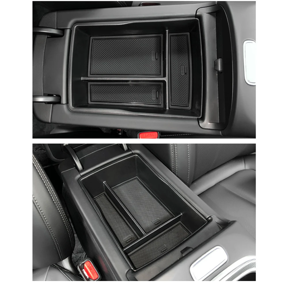 for Hyundai Santa Fe TM 2019~2023 2020 2021 Car Central Armrest Storage Box Center Console Sundries Packing Organizer Accessorie