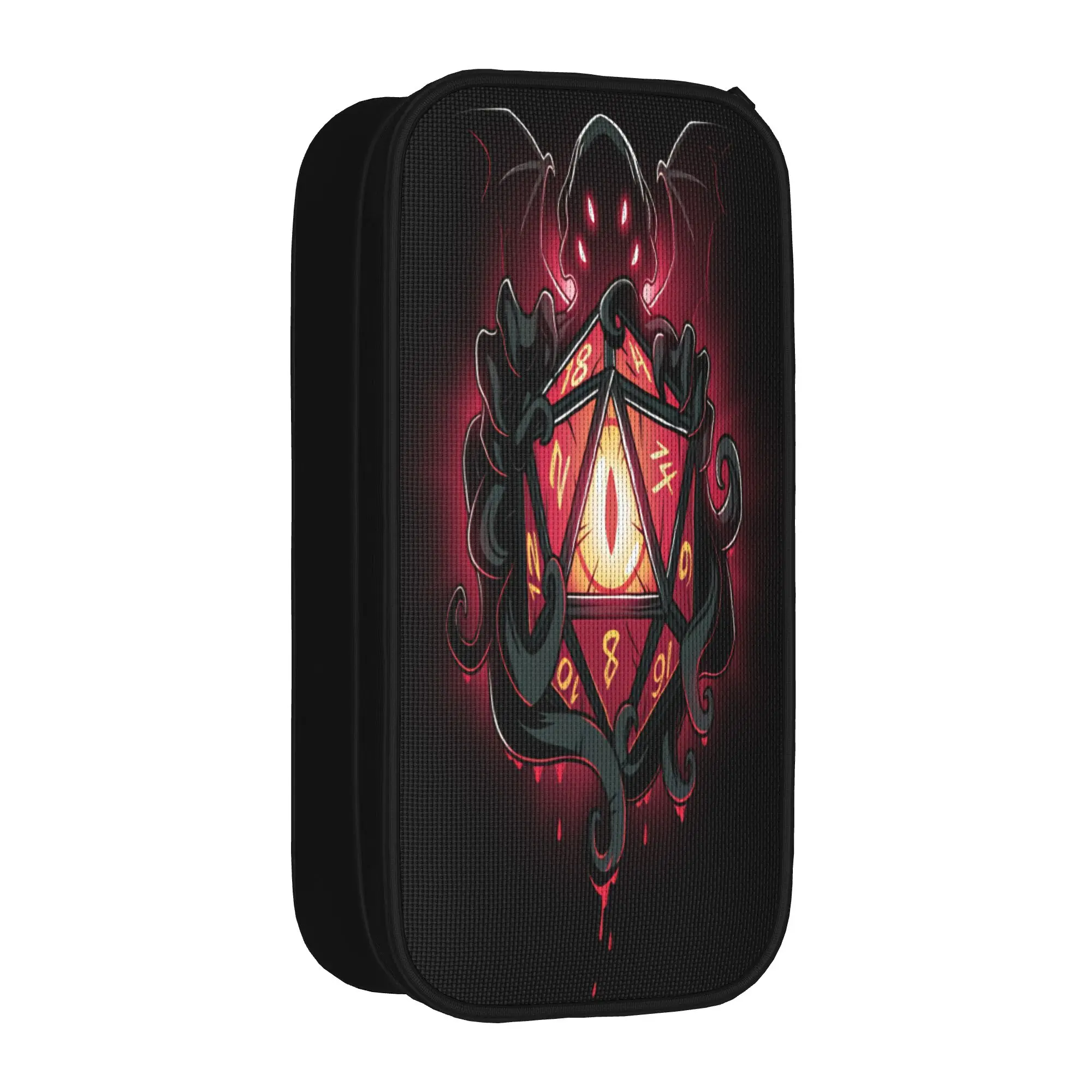 Dungeon Dragon DND Pencil Case  Boy Girl Cool Pencil Box Graphic School Pencil Cases Stationery Birthday Present
