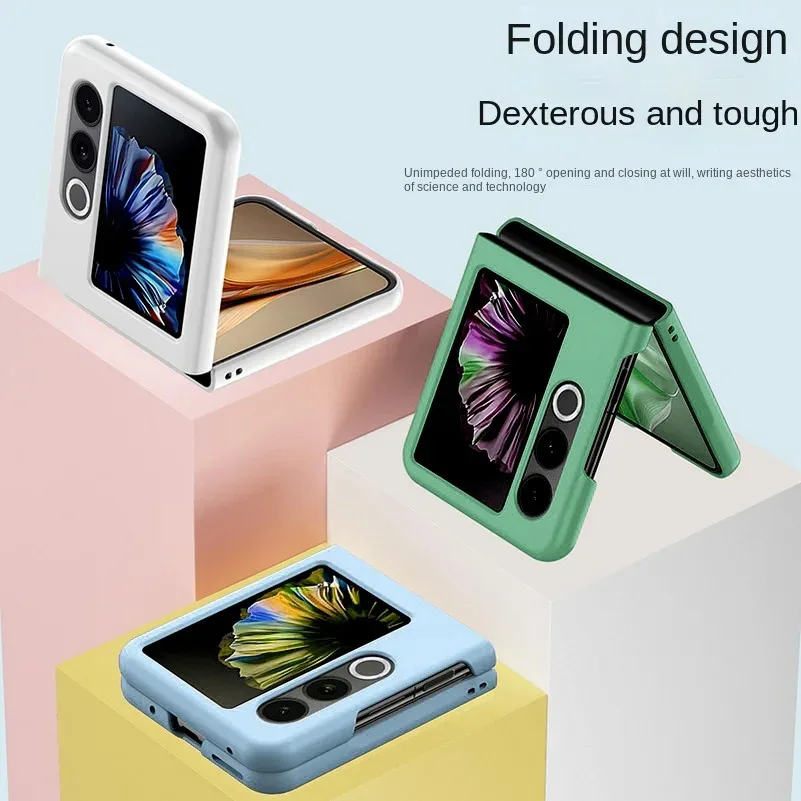 

For ZTE Nubia Flip2 Case Fashionable and simple flip PC skin-friendly and drop-proof bumper Cover For Nubia Flip 2 Funda