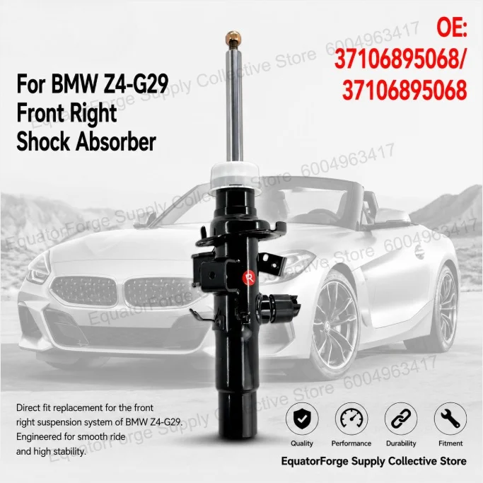 Comfort Ride Direct Fit High Stability Inductor Front Right Shock Absorber for BMW Z4-G29 - OE 37106895068 / 37106895068