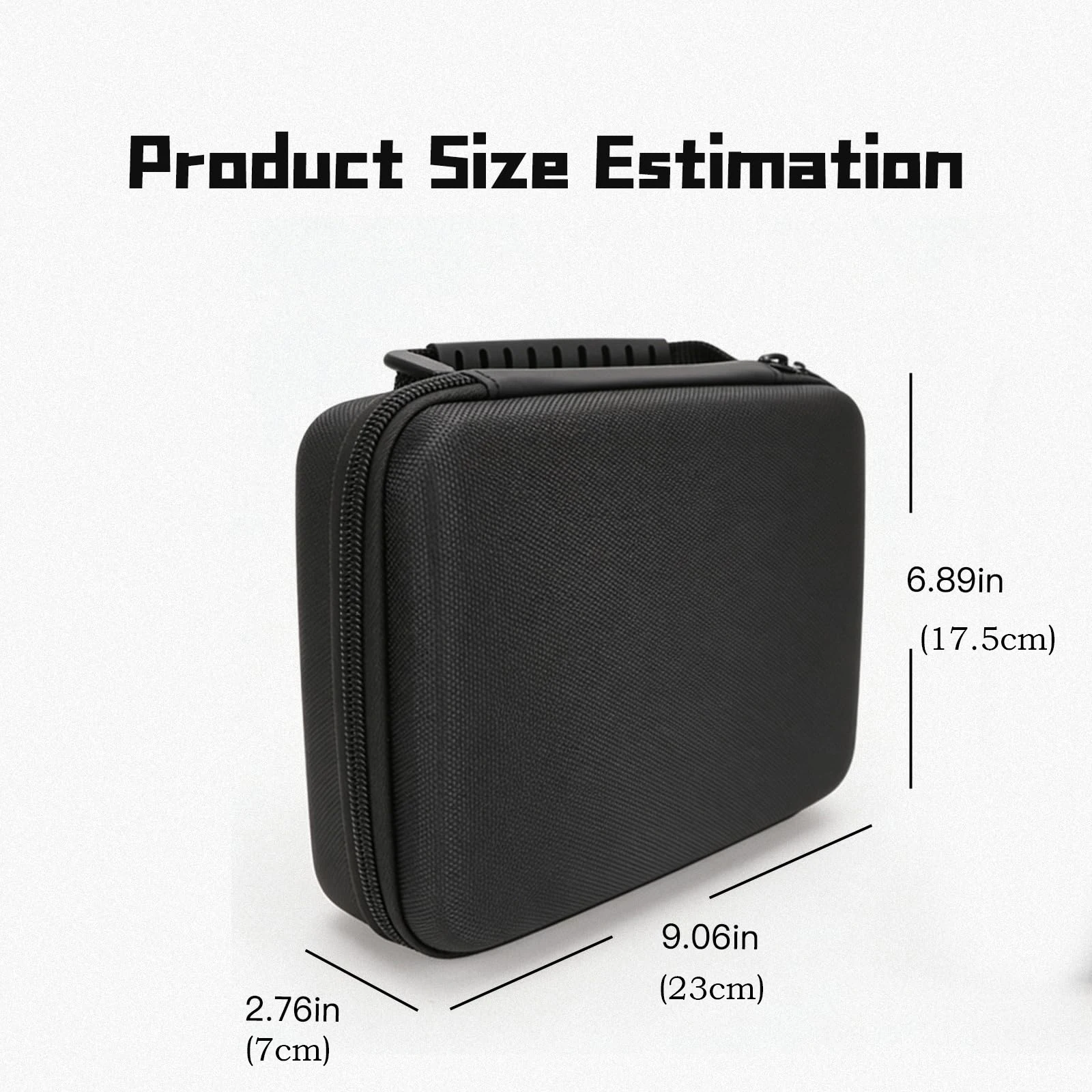 Hard Shell Watch Cases,6-Slot Watch Storage Organizer, Travel Watch Cases for Men and Women, Portable Display & Protection Box
