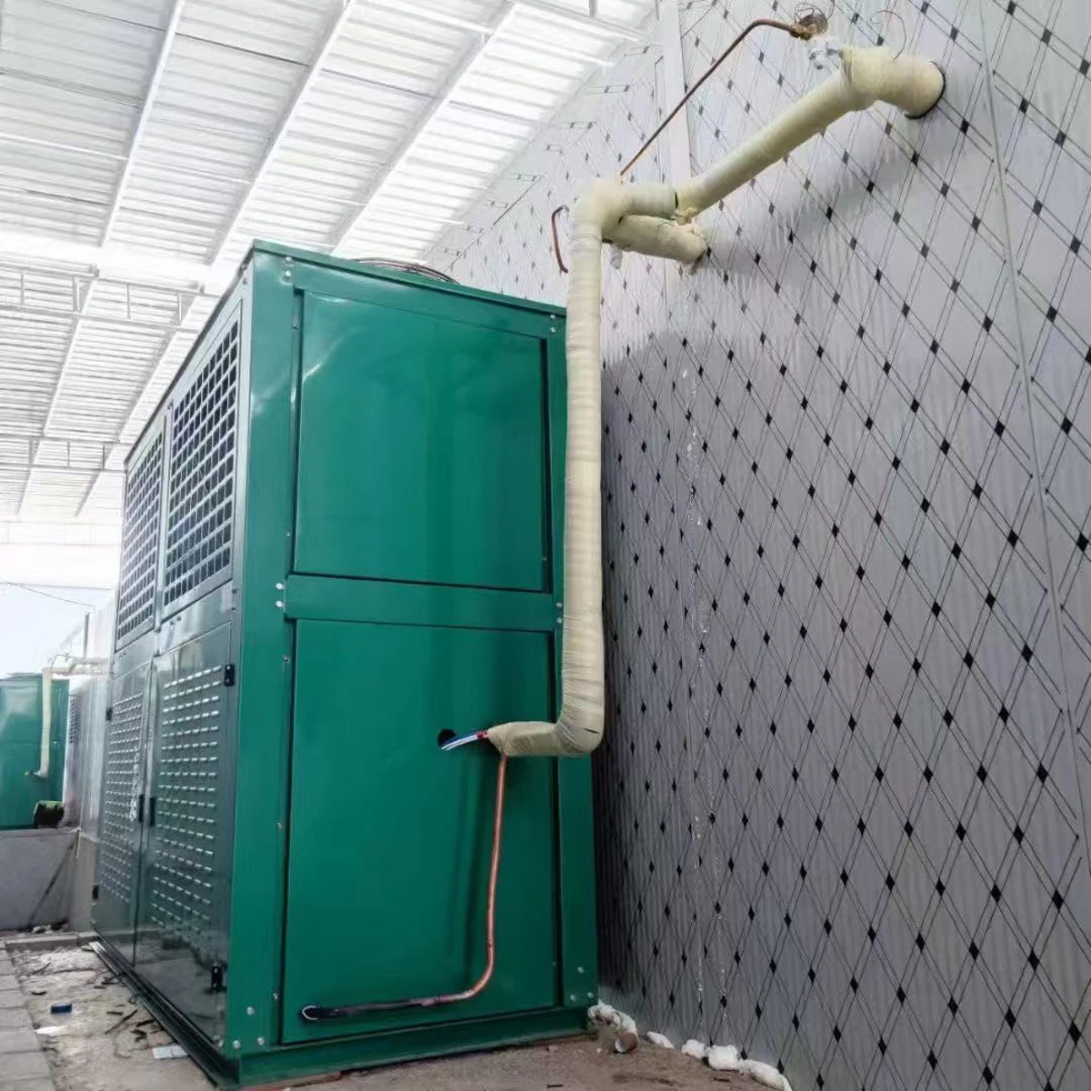 ห้องเย็นในเชิงพาณิชย์ ห้องเย็นและห้องแช่แข็ง เดินในห้องเย็นในเครื่องทําความเย็น