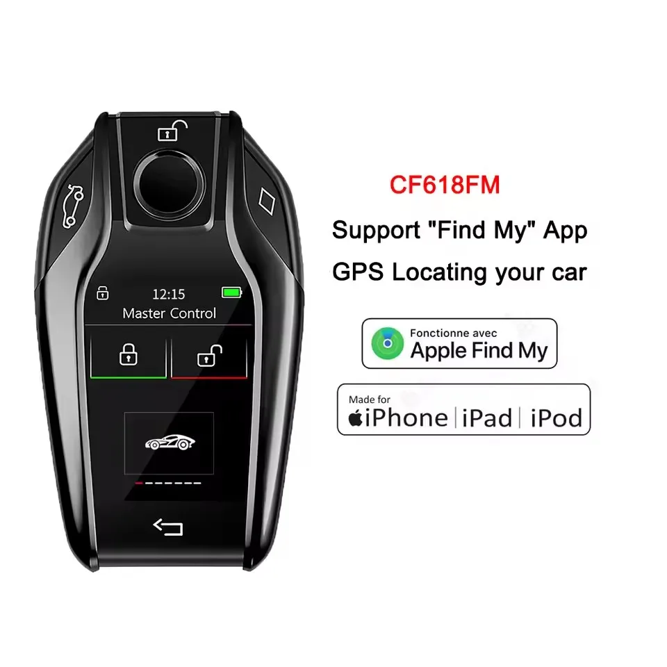Cf618 universal modifizierte fernbedienung smart lcd key für bmw benz audi kia ford jaguar land rover porsche lexus hyundai nissan vw