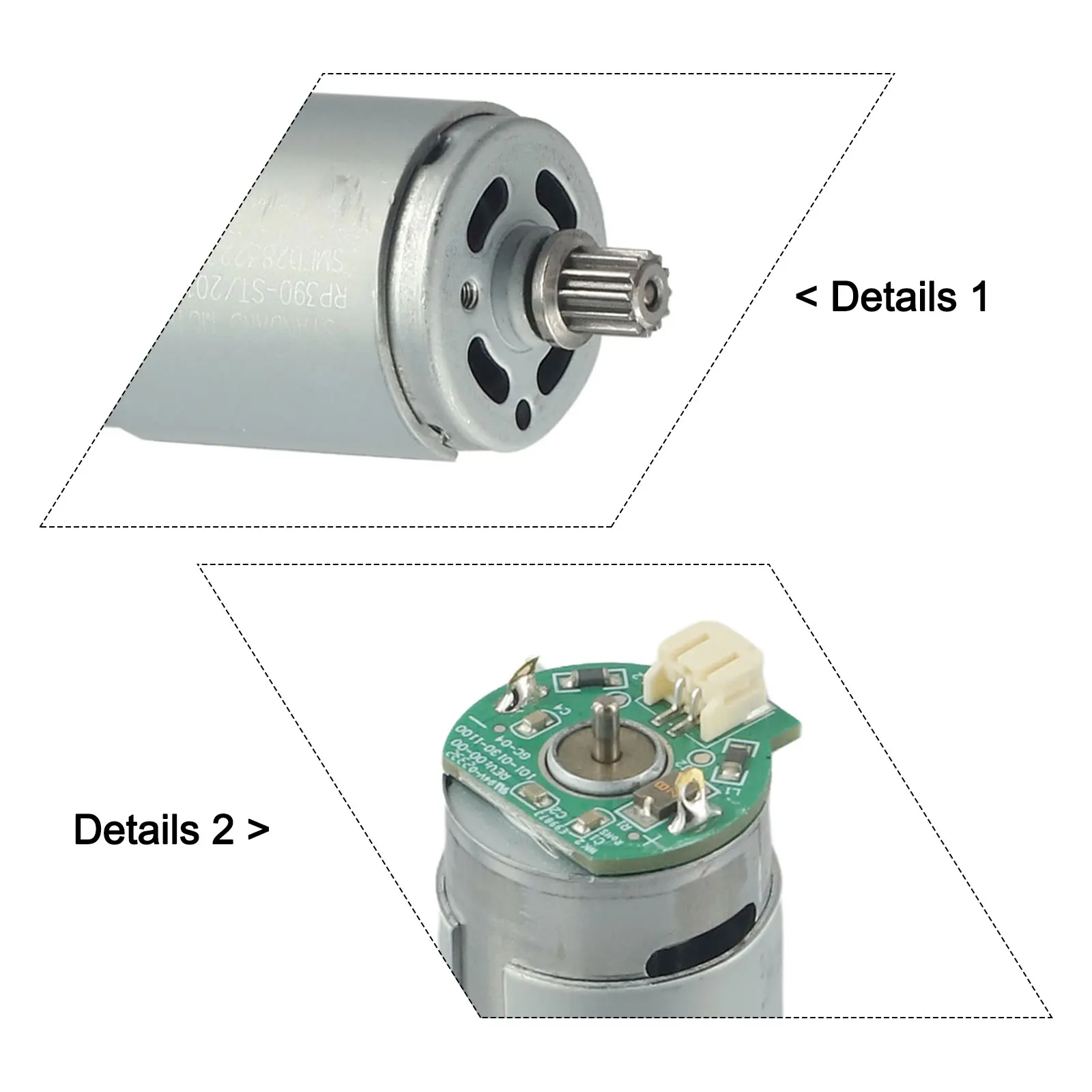 Main Brush Motor Engine For SilverCrest SSRA1 Vacuum Cleaner Parts Household Supplies Vacuum Parts Accessories Wholesale