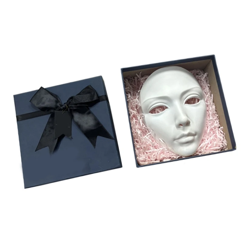 652F Masquerade Mask Mask Mask เต็มหน้าสำหรับผู้หญิงคอสเพลย์