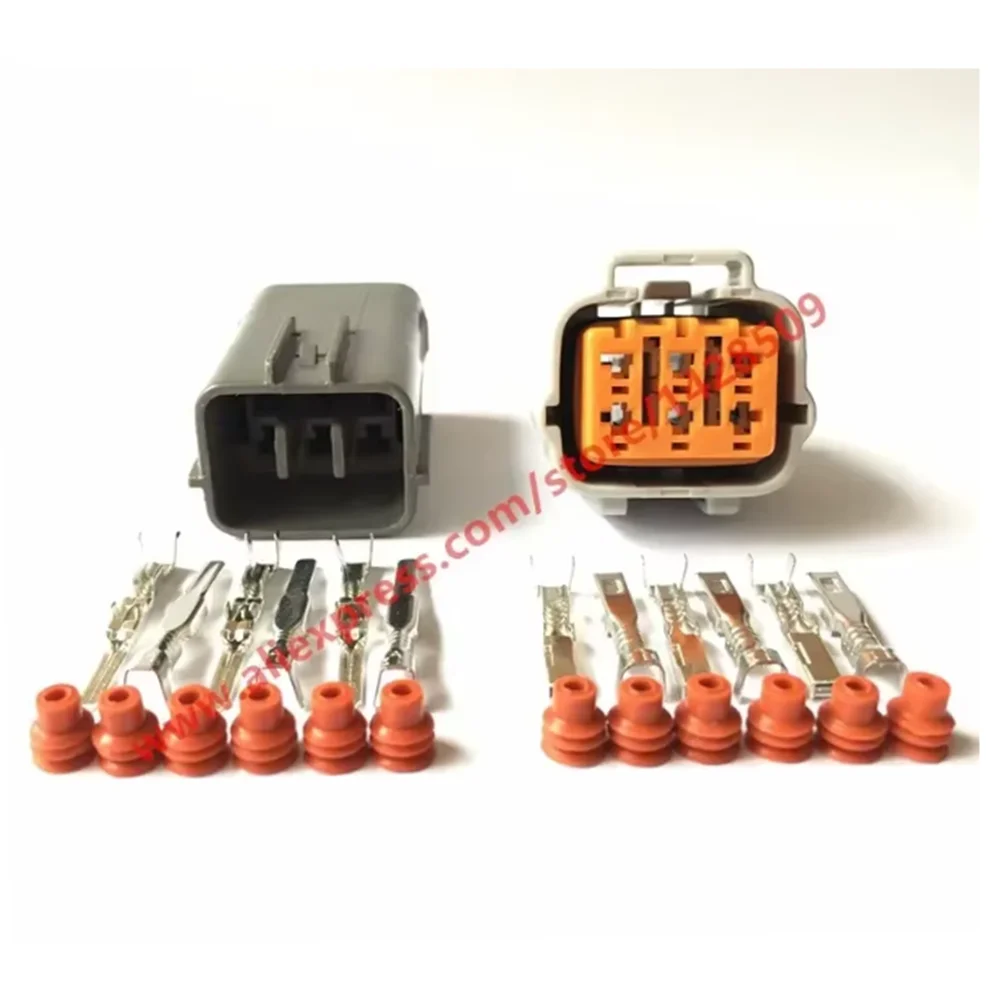 1 Set Sumitomo 6 Pin Auto Connector Accelerator Pedal Position Sensor Throttle Pedal Connector 6195-0021 6195-0024